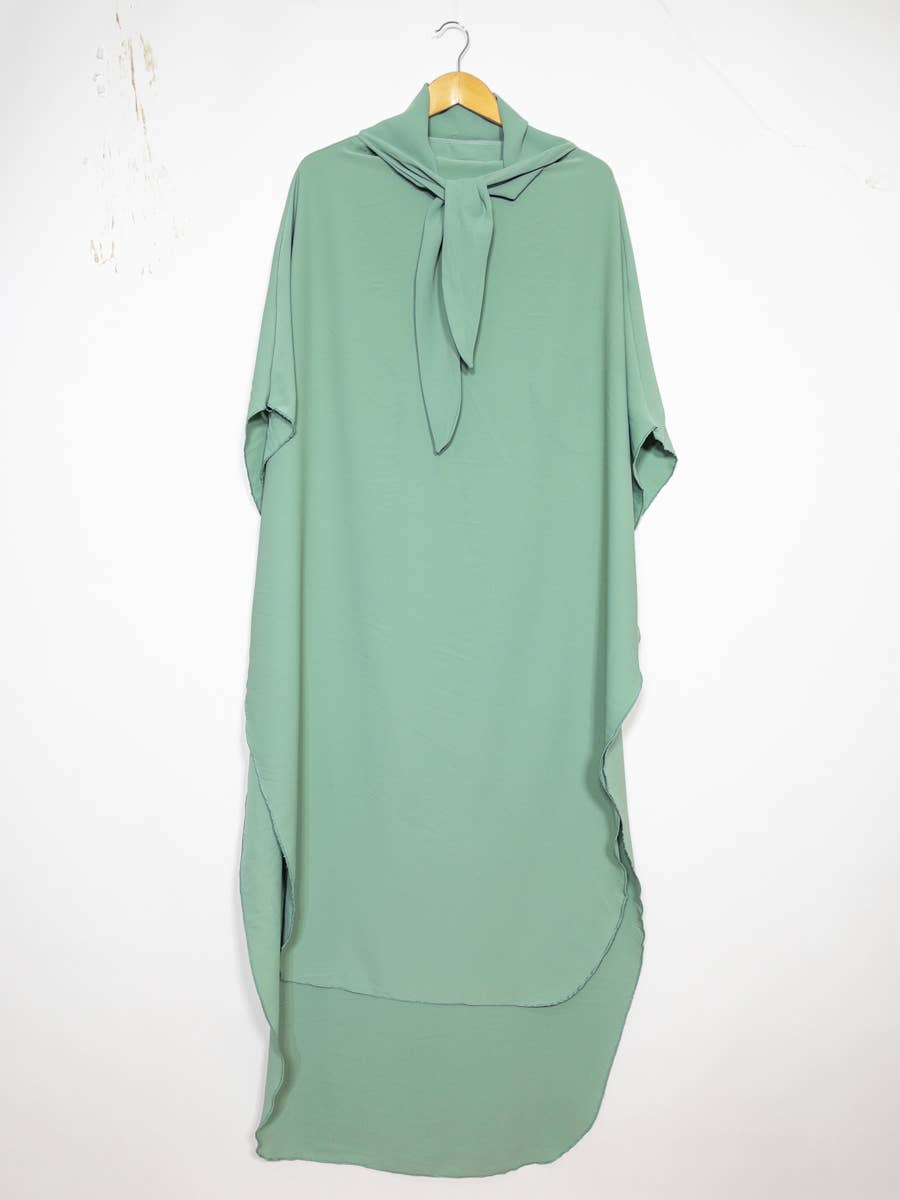 Khimar lungo senza maniche