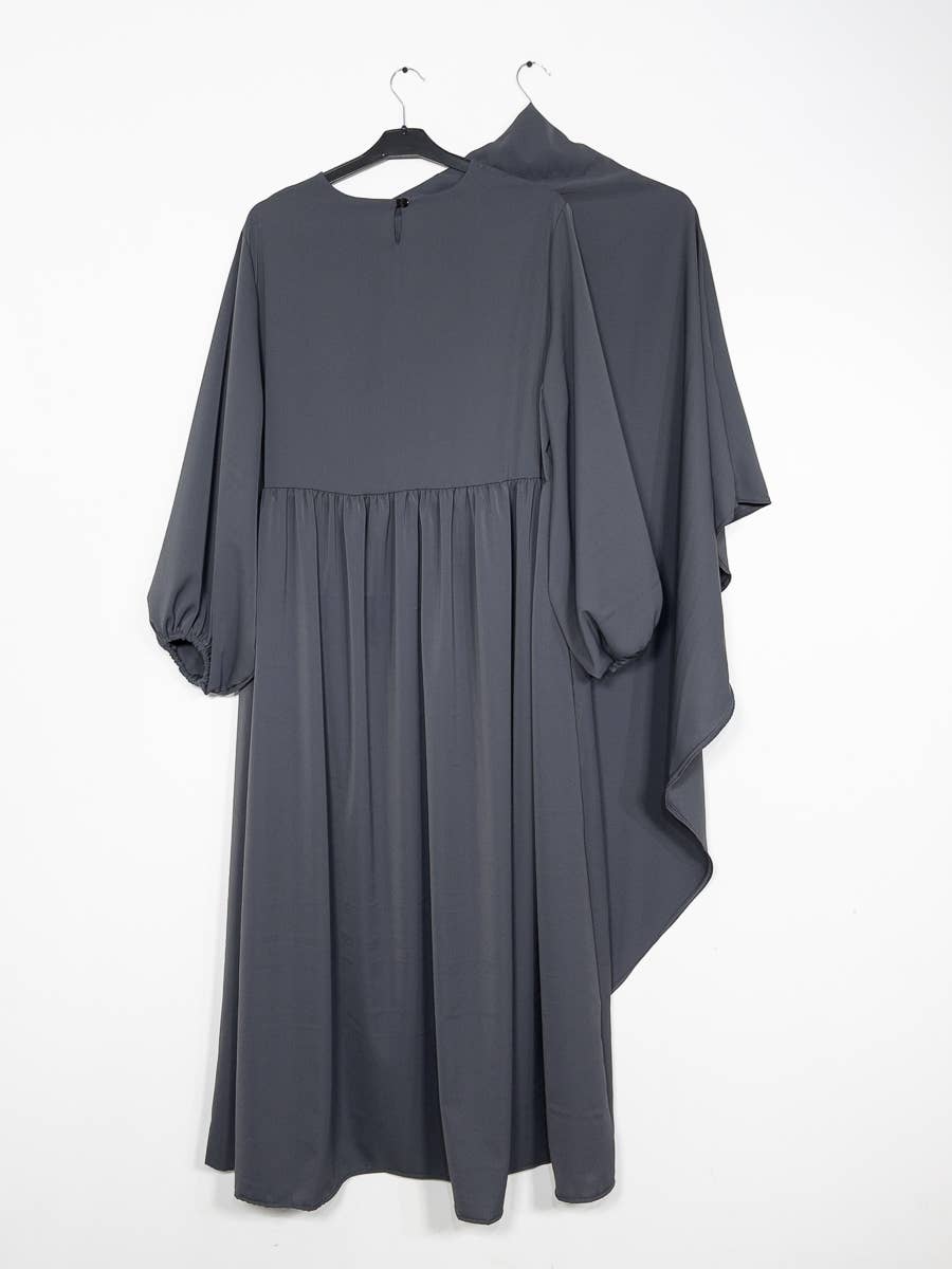 2-teiliges Set Abaya aus Medinaseide