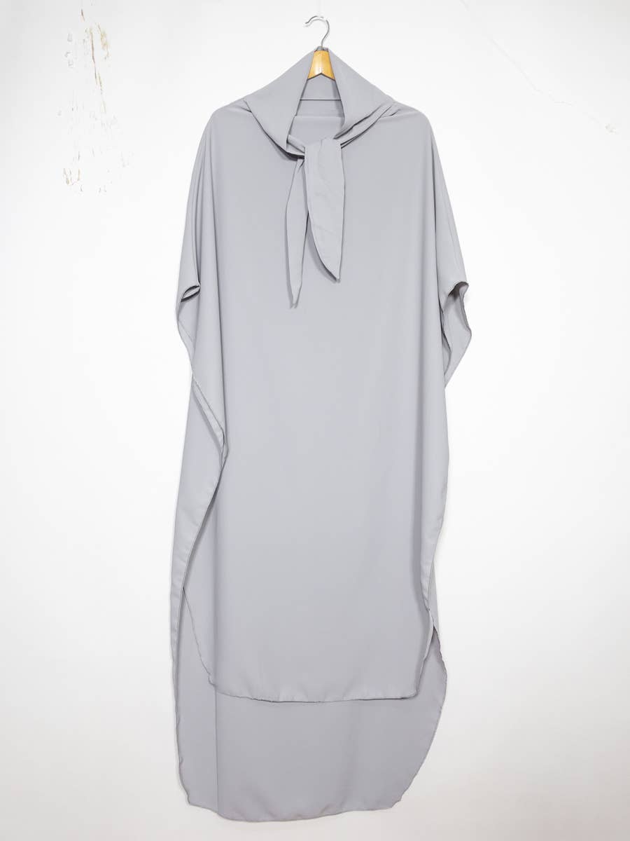 Khimar lungo senza maniche
