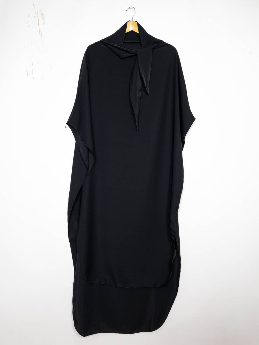 Khimar lungo senza maniche