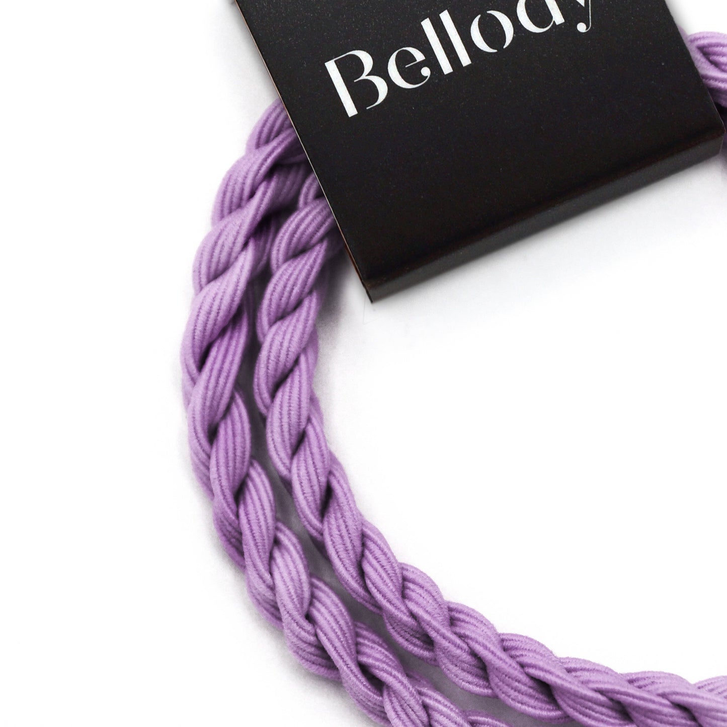 Bellody - Elastici per capelli viola - Bellody® (4 pezzi - Bora Bora)