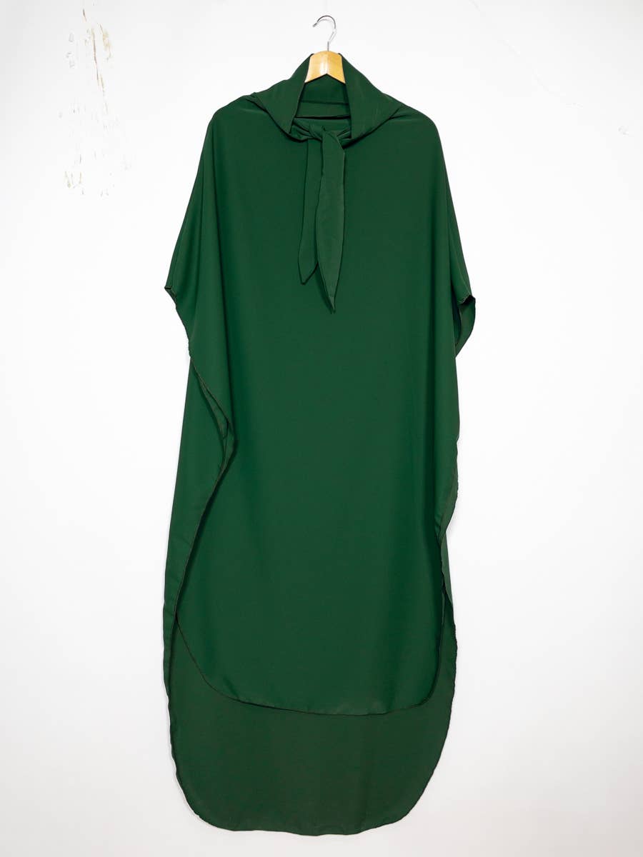 Khimar lungo senza maniche