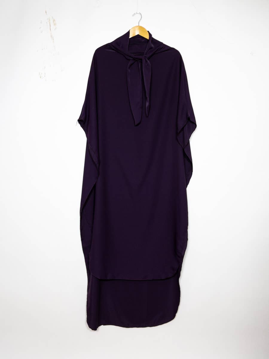 Khimar lungo senza maniche