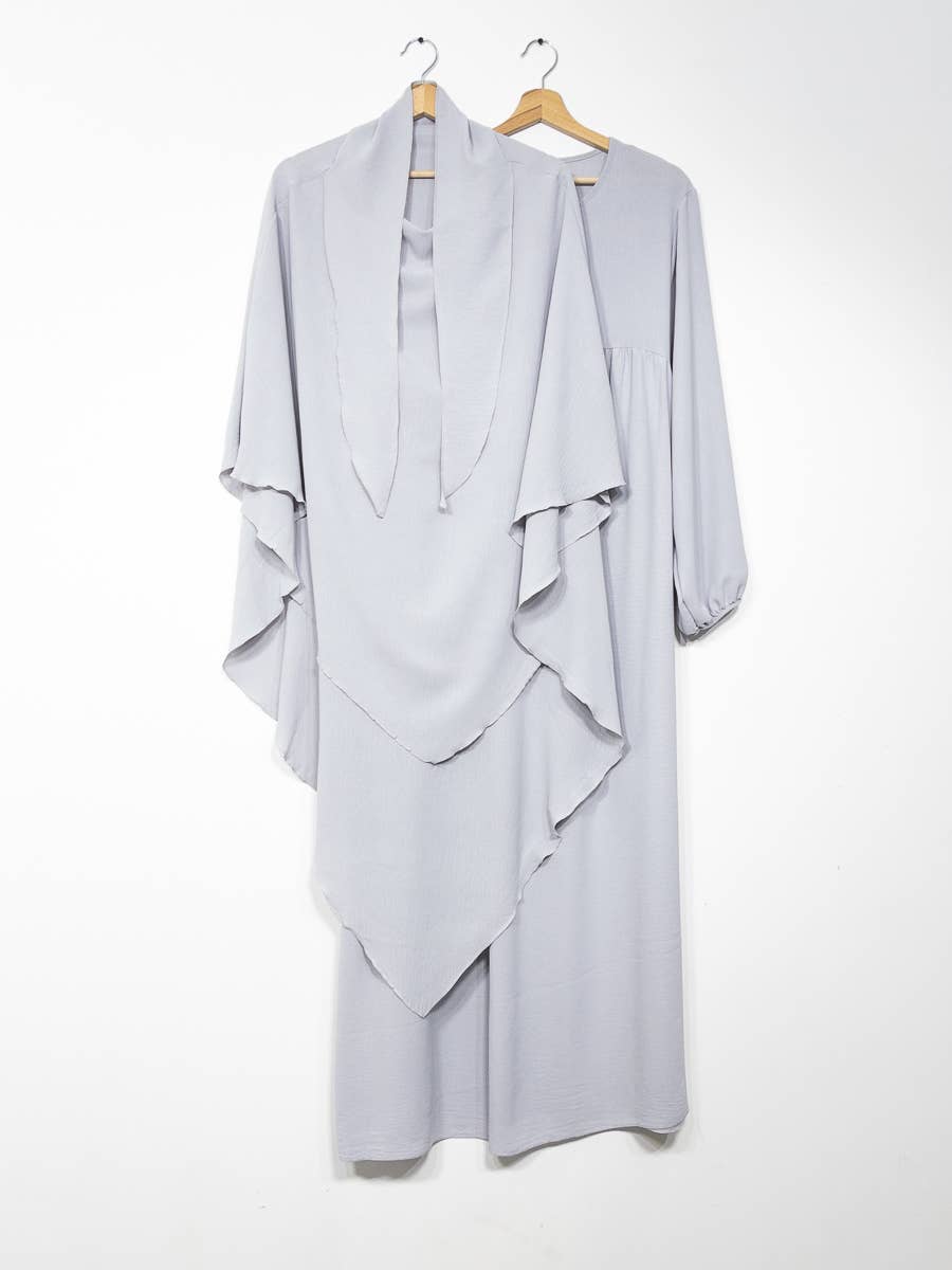 Set 2-tlg. Khimar Abaya Jazz