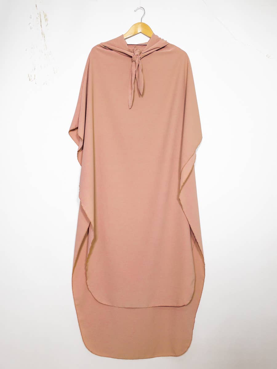 Khimar lungo senza maniche