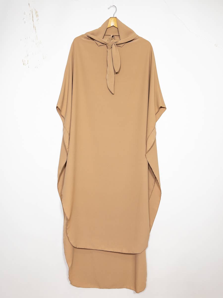 Khimar lungo senza maniche