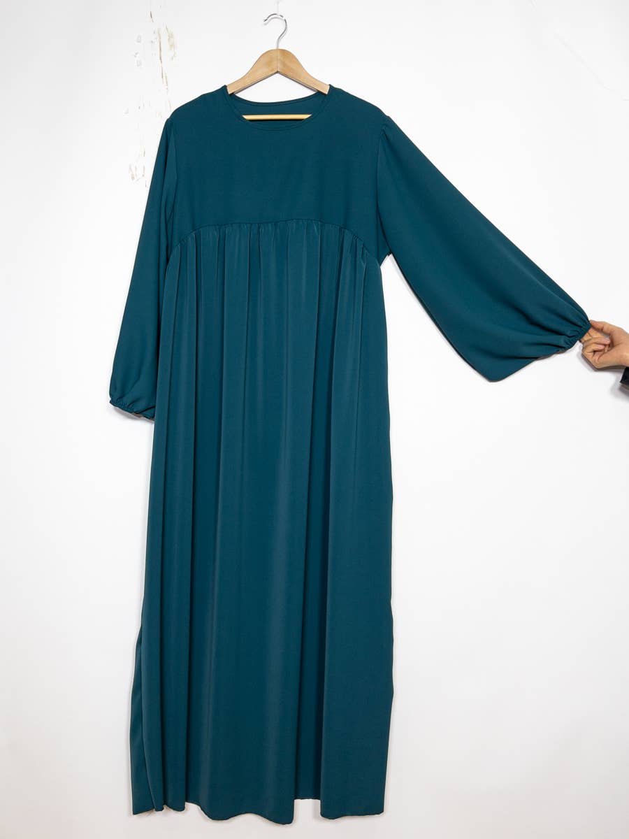 Abaya med ballonærme
