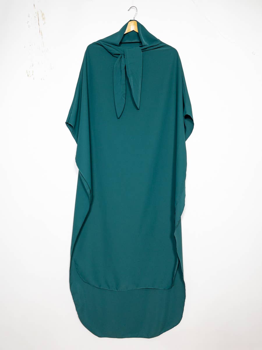 Khimar lungo senza maniche