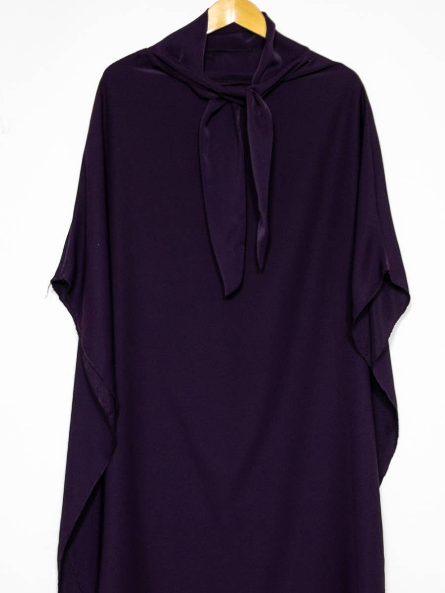 Khimar lungo senza maniche