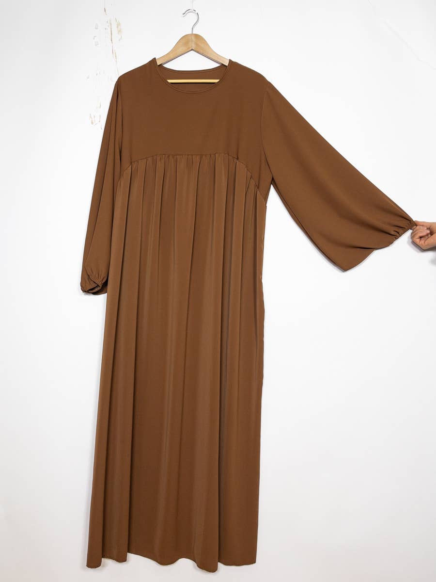 Abaya med ballonærme