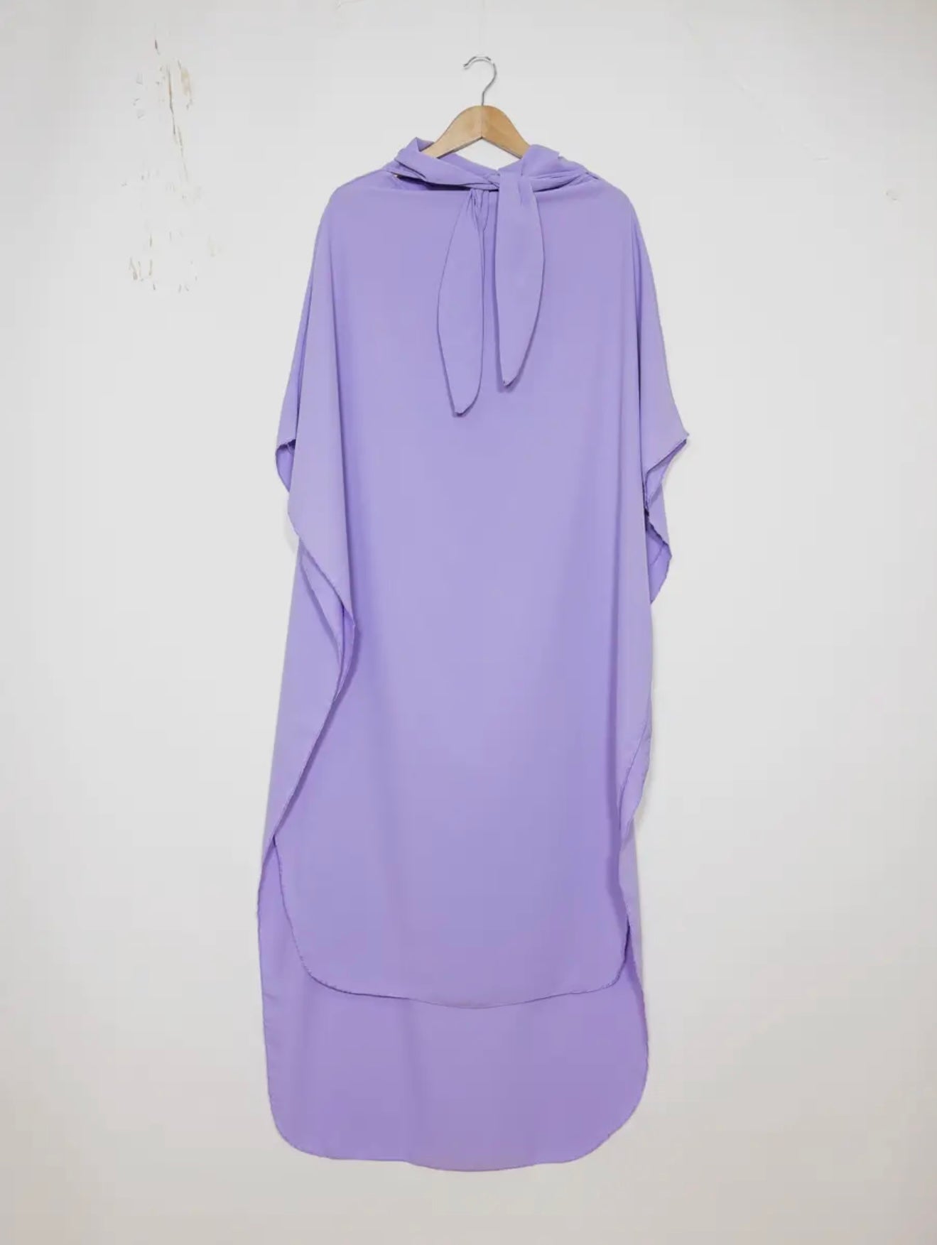 Khimar lungo senza maniche