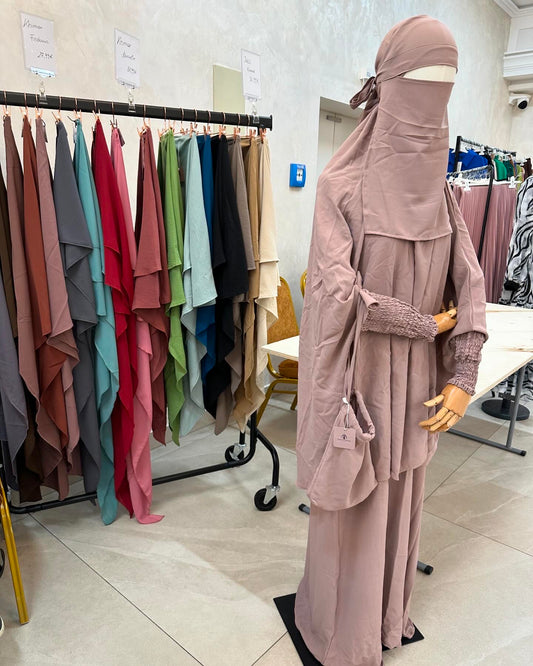 Set Jilbab 4 pezzi