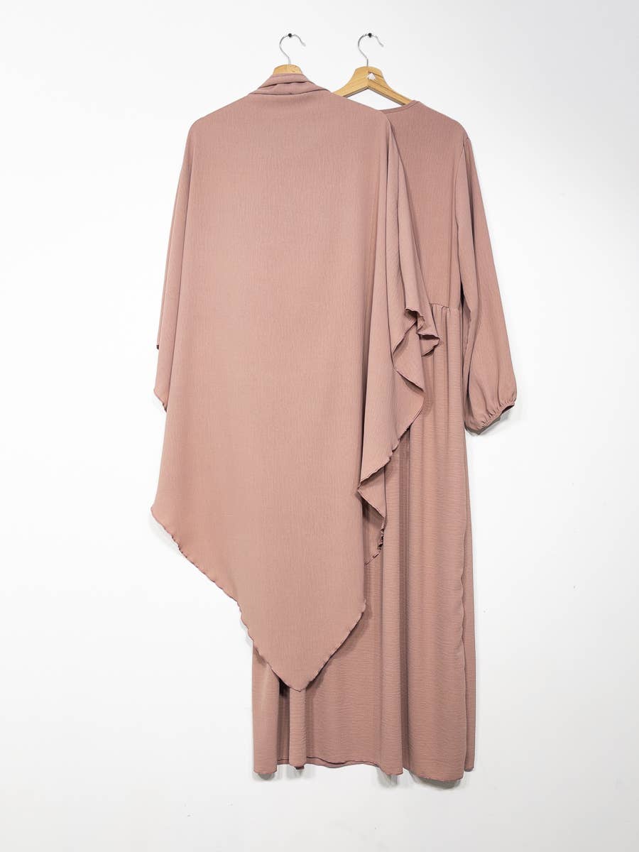 Set 2-tlg. Khimar Abaya Jazz