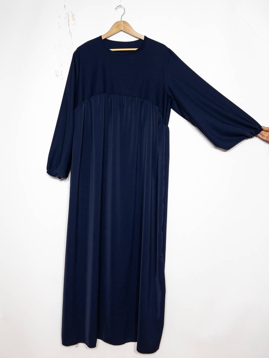Abaya med ballonærme