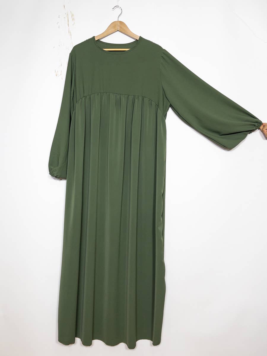 Abaya med ballonærme