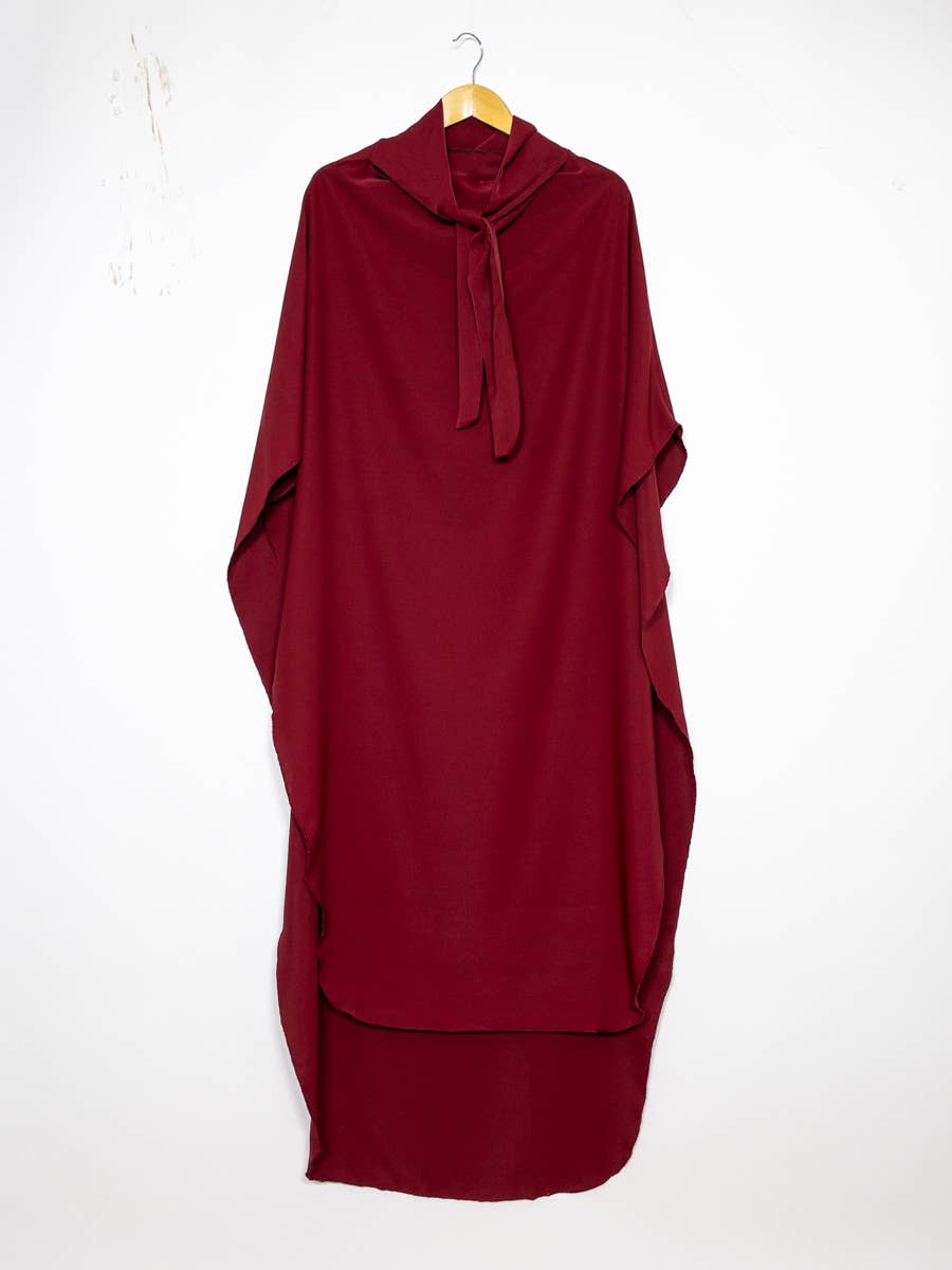 Khimar lungo senza maniche