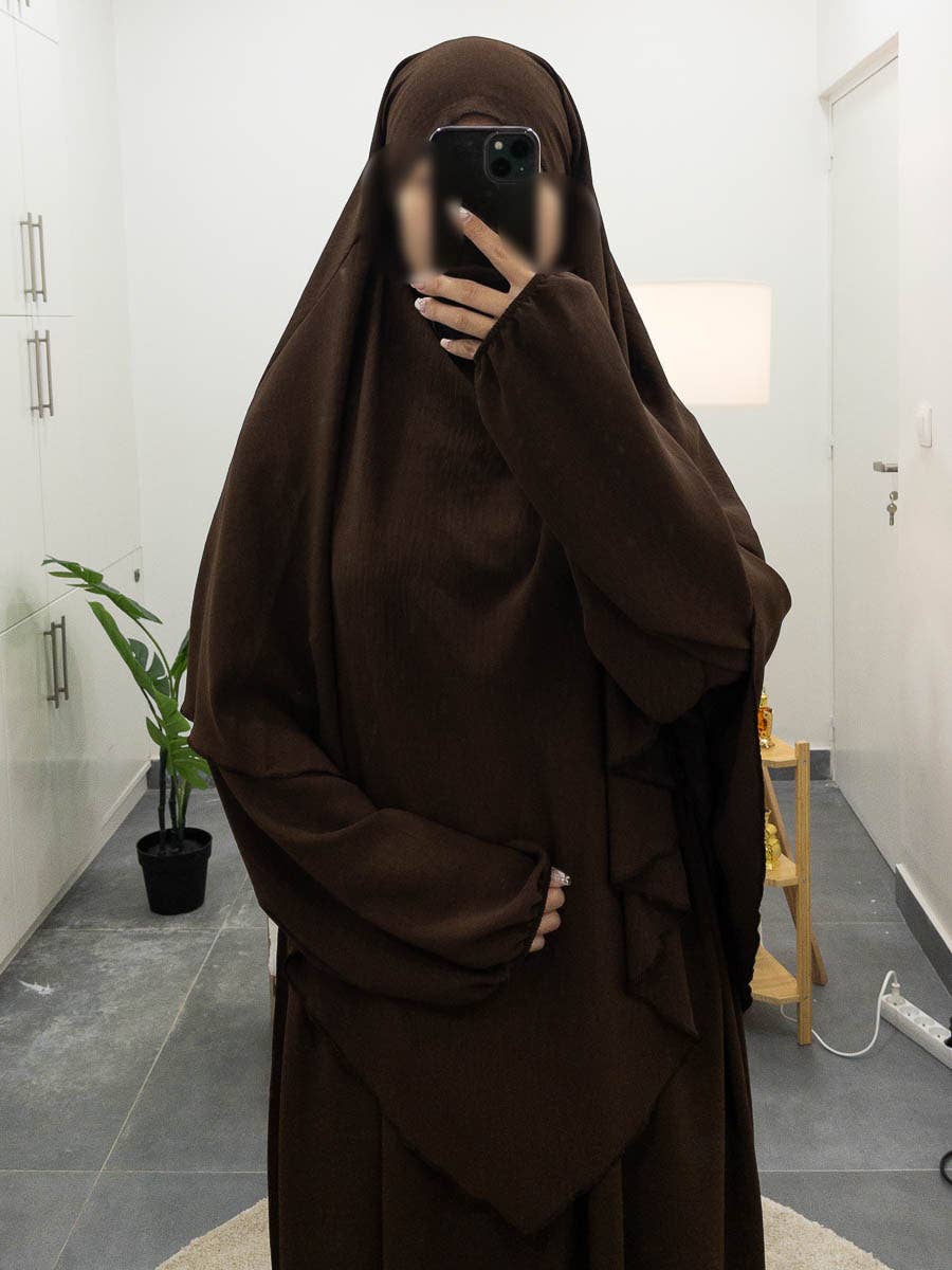 Set 2-tlg. Khimar Abaya Jazz