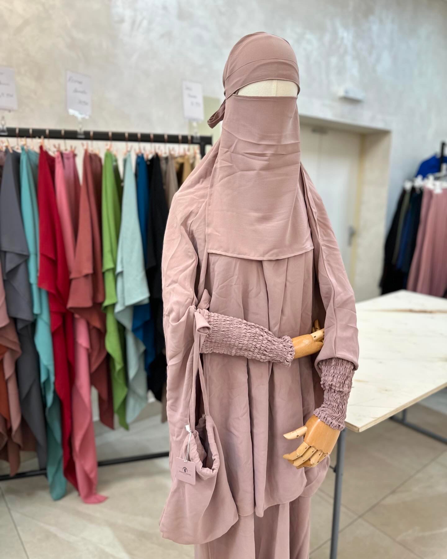 Jilbab set 4-piece