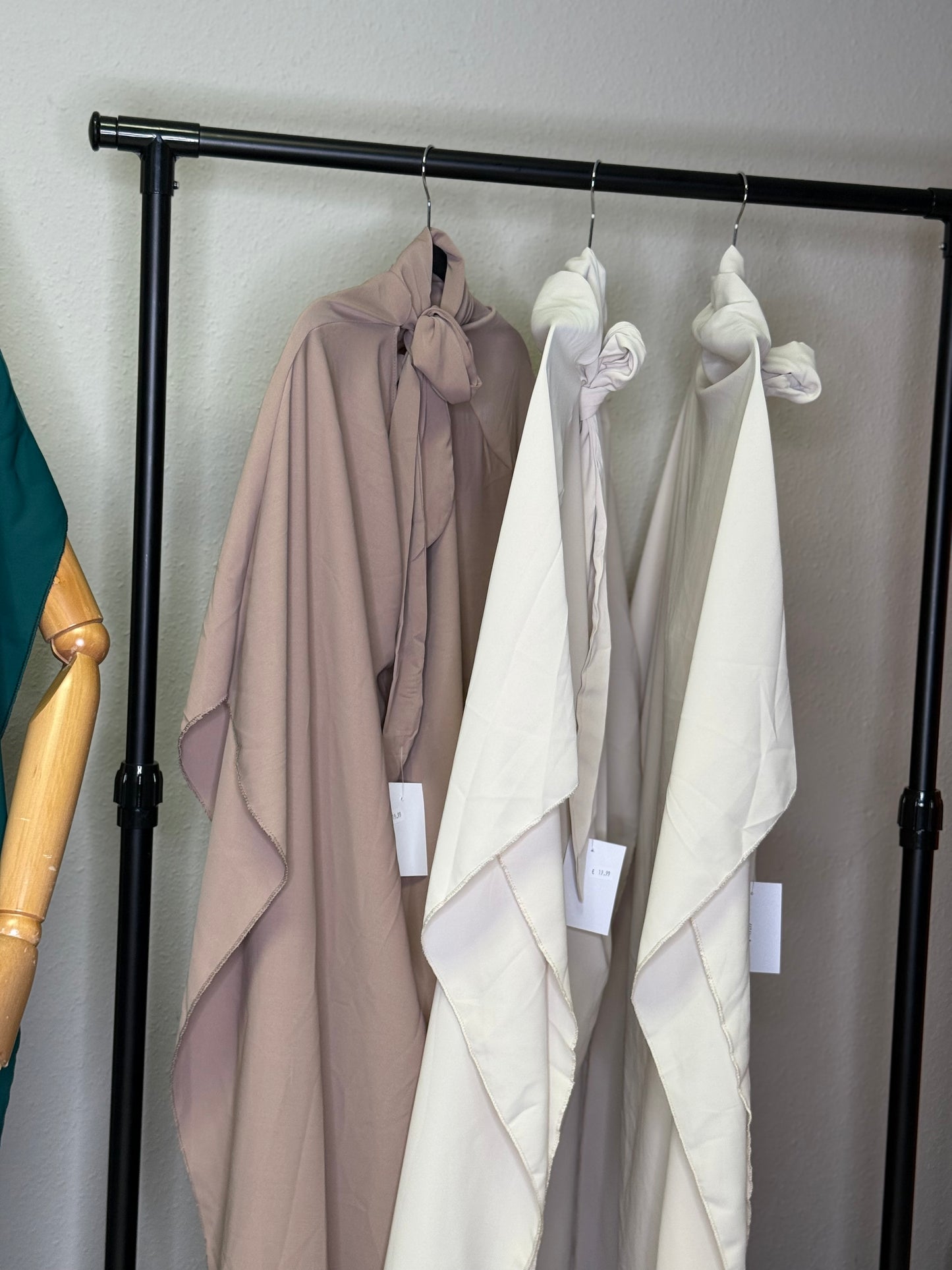 Khimar lungo senza maniche