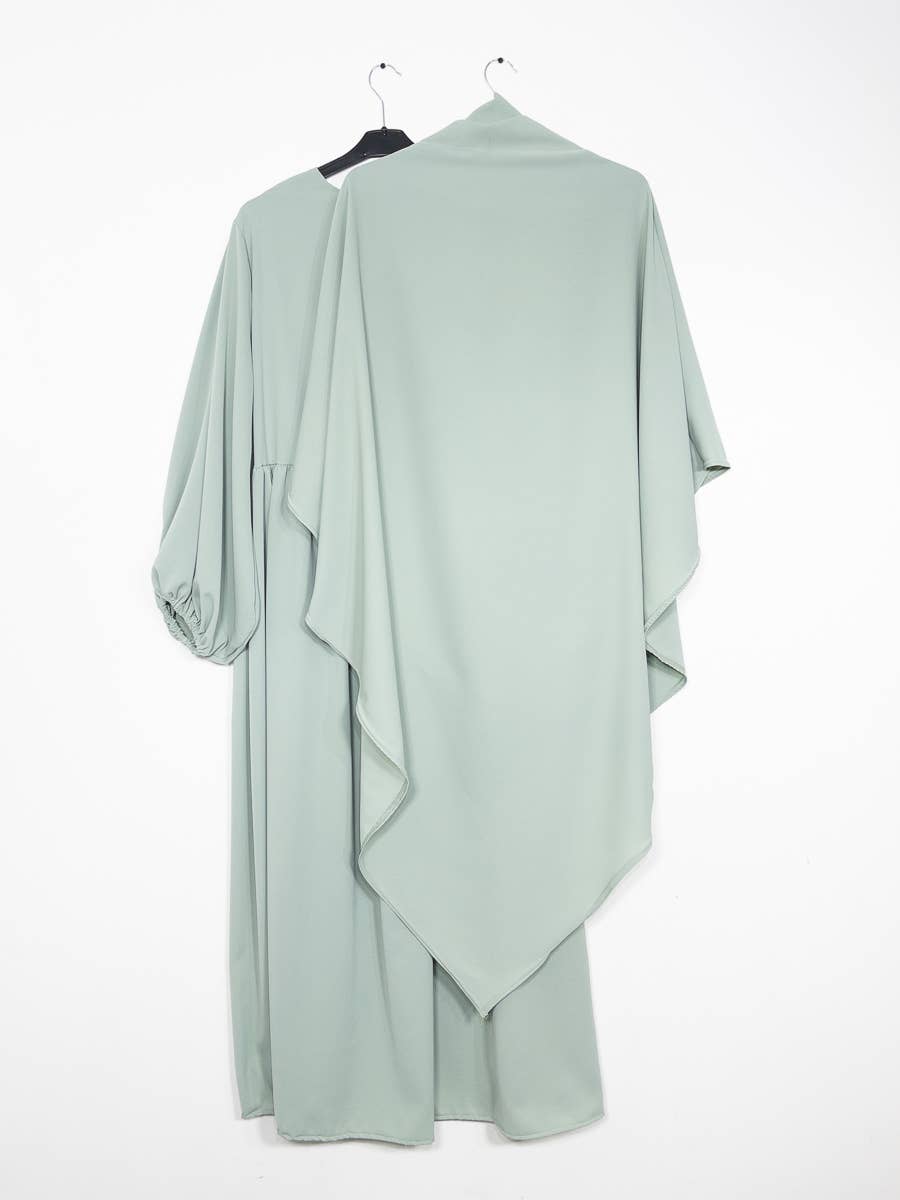 Set Abaya in 2 pezzi in seta di Medina