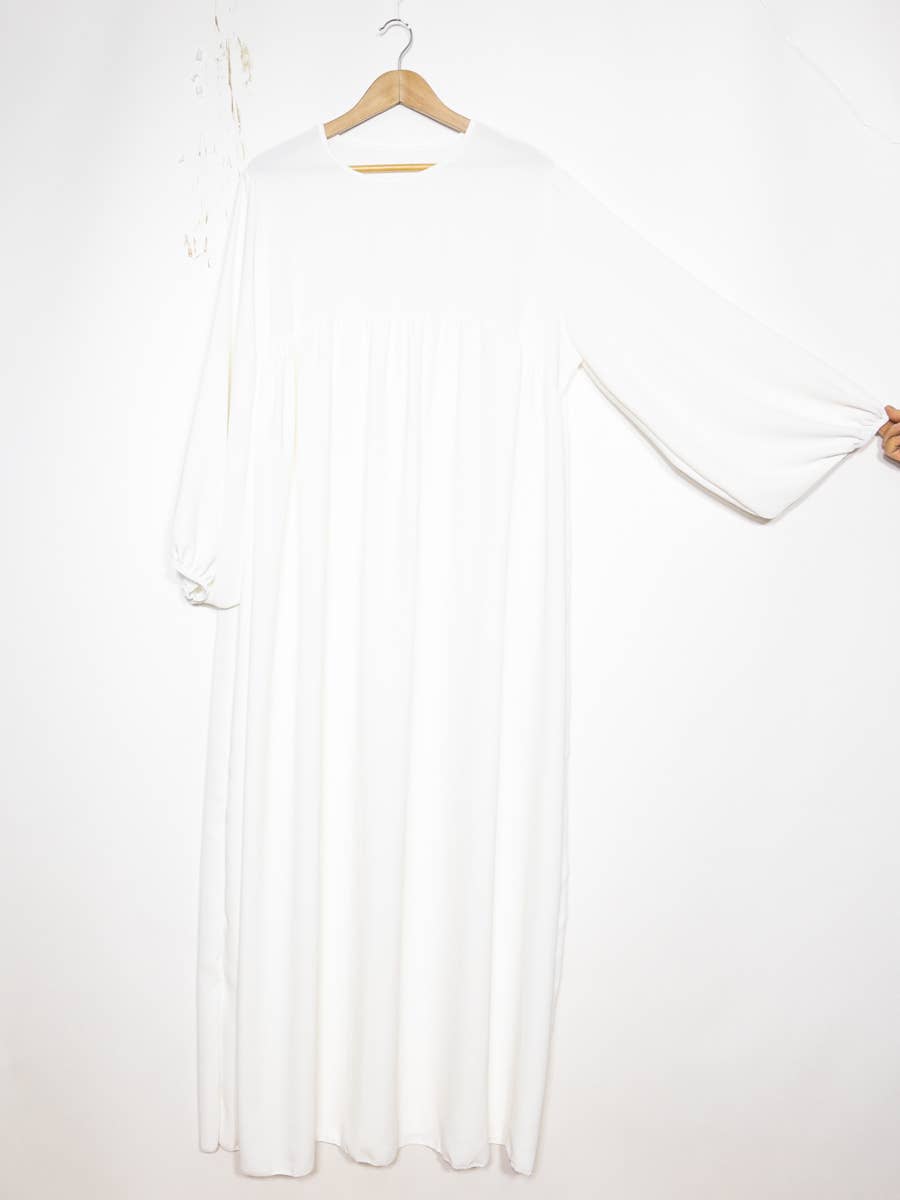 Abaya med ballonærme