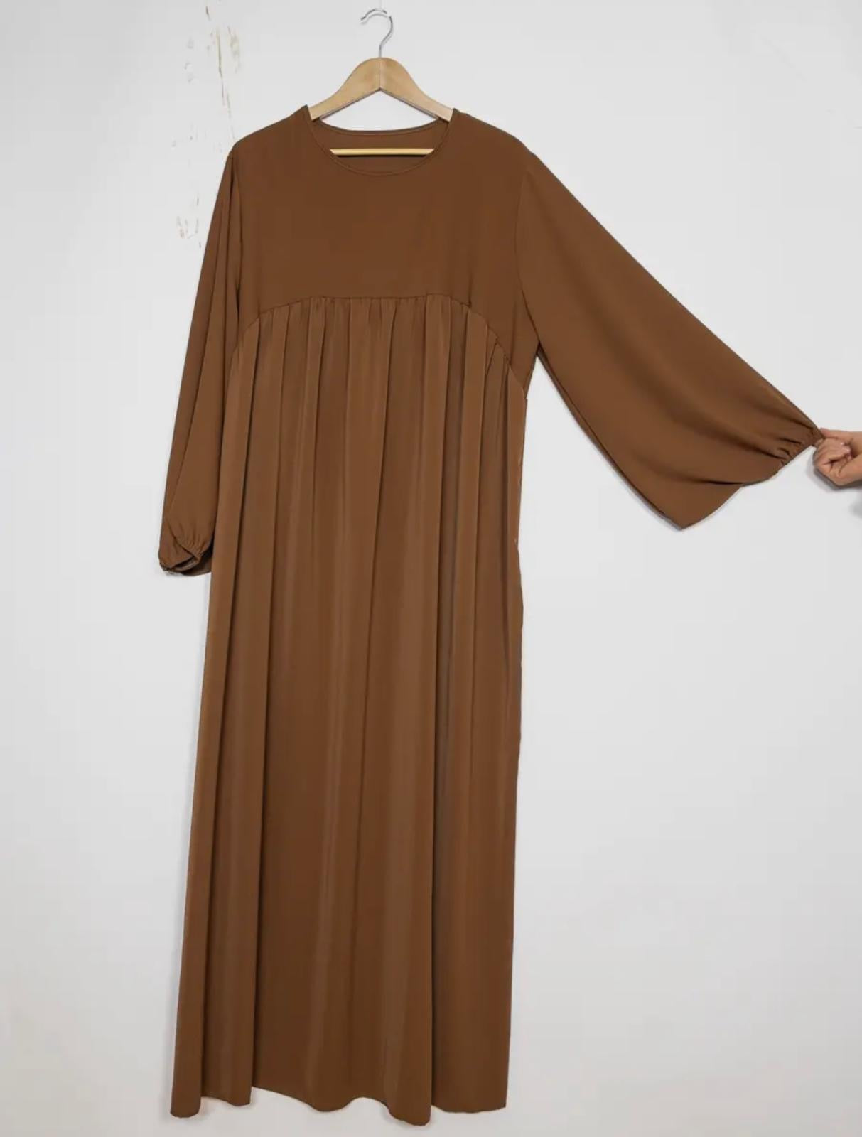 Abaya med ballonærme