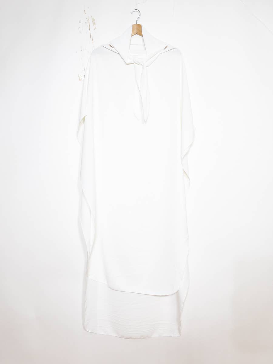Khimar lungo senza maniche