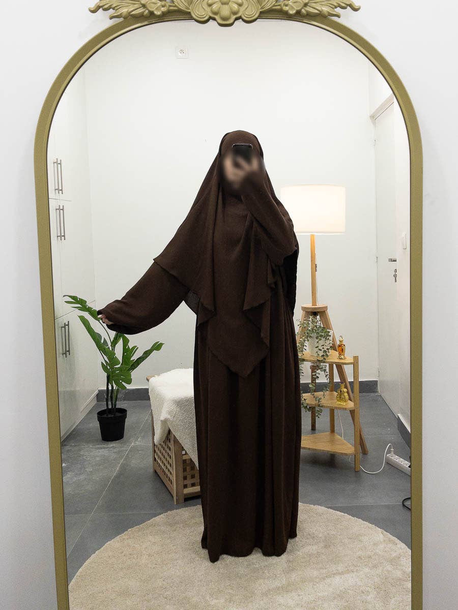 Set 2-tlg. Khimar Abaya Jazz