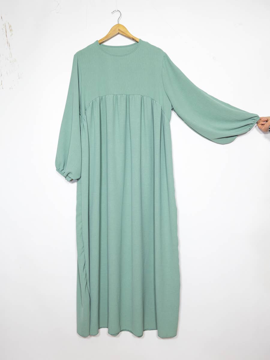 Abaya med ballonærme