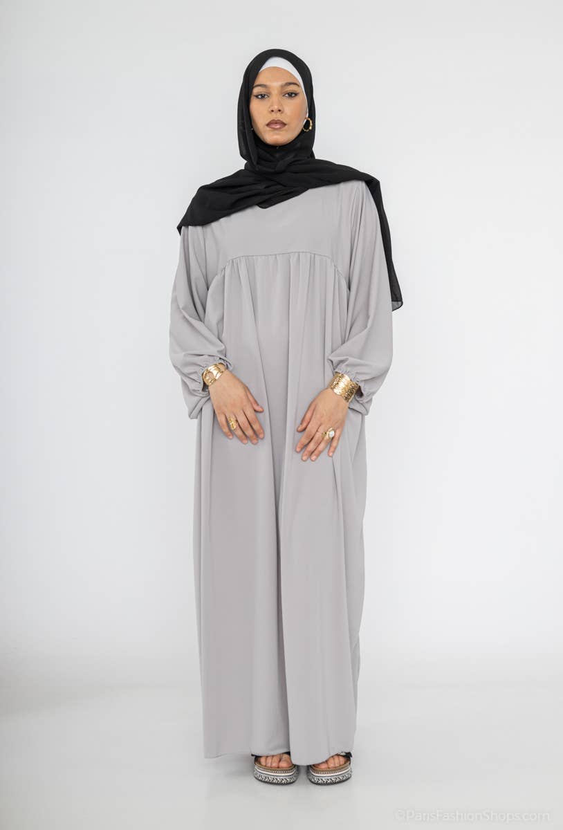Abaya med ballonærme