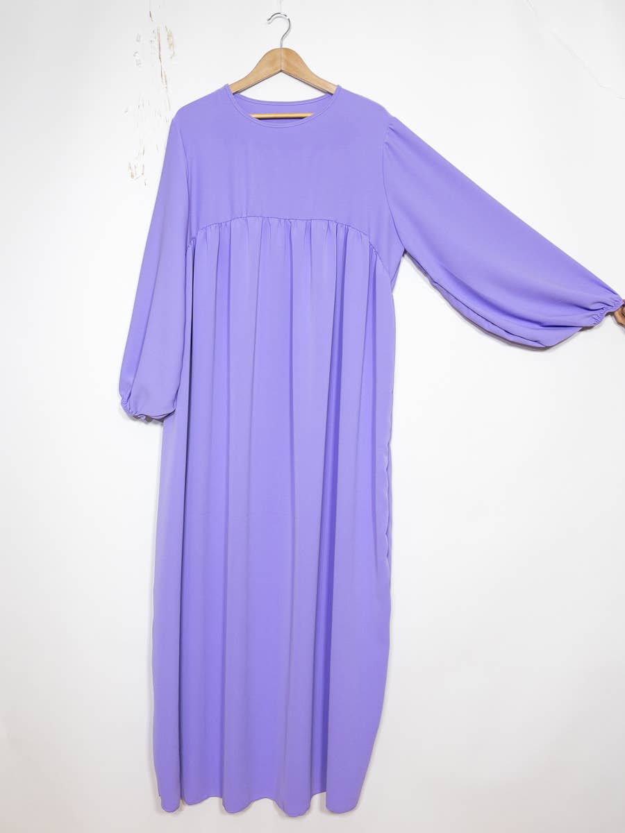 Abaya med ballonærme