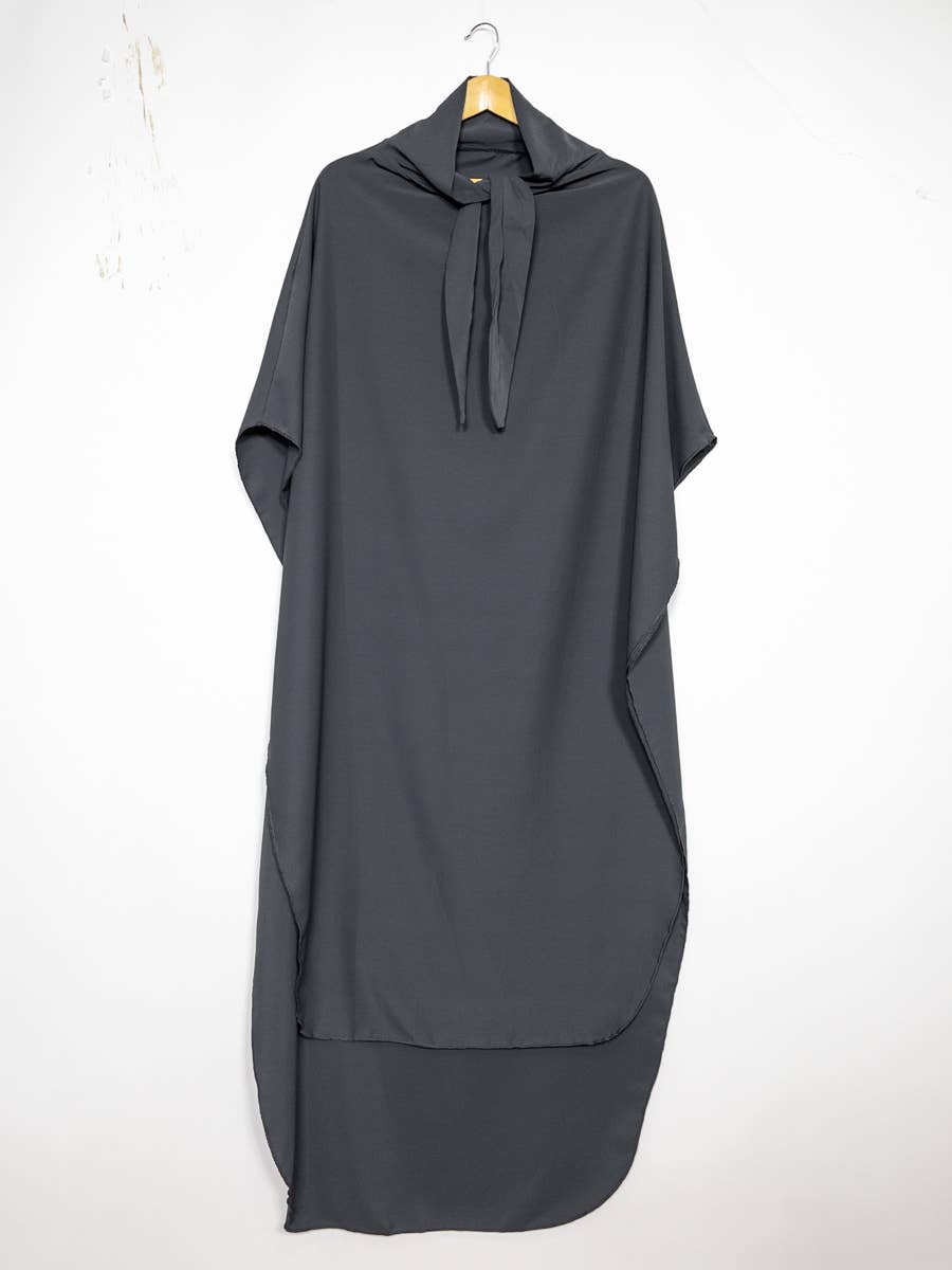 Khimar lungo senza maniche