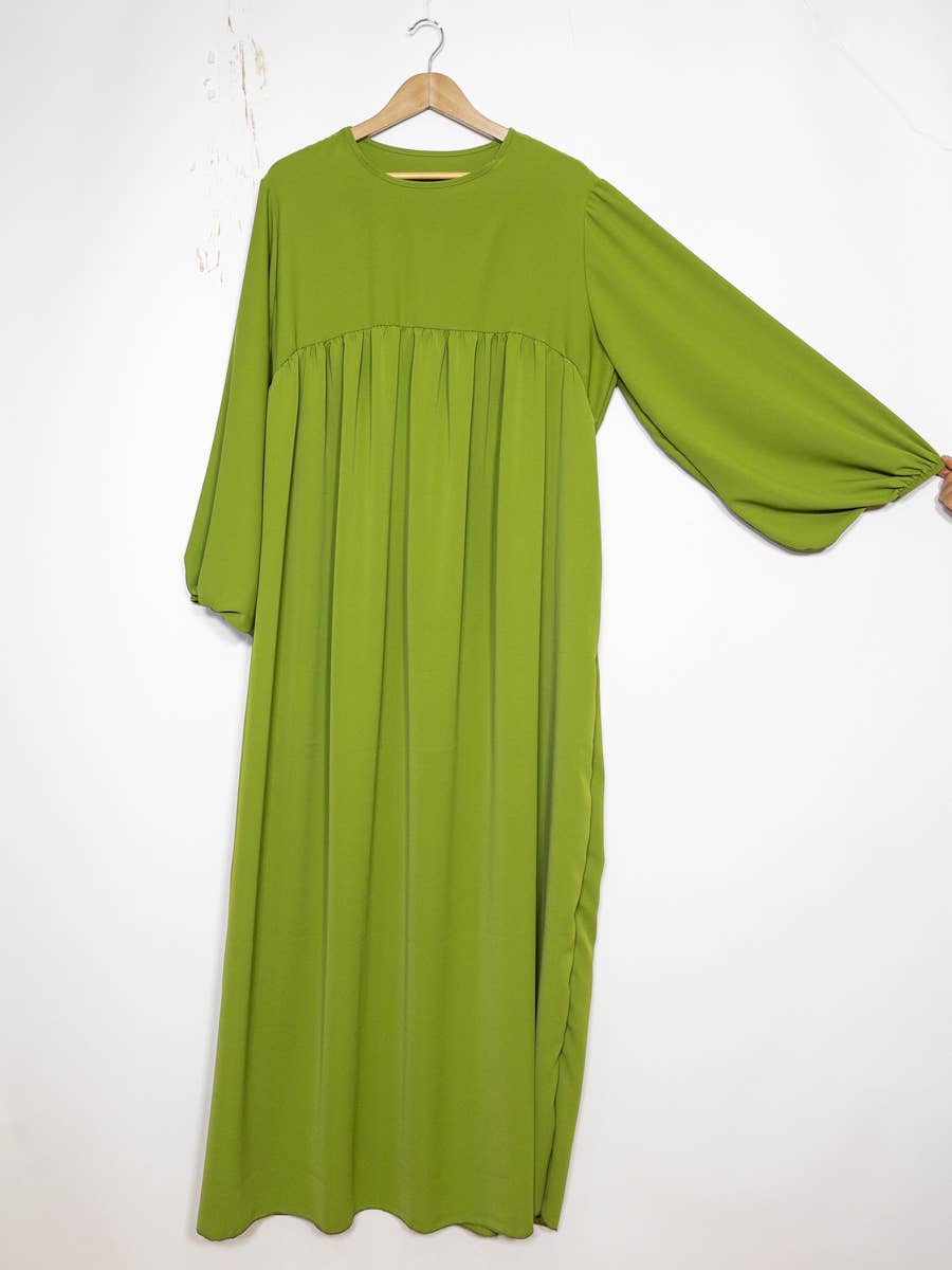 Abaya med ballonærme