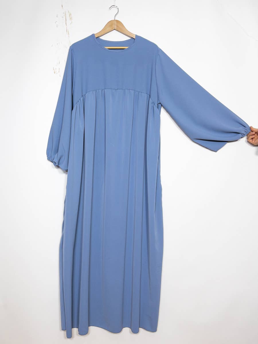 Abaya med ballonærme