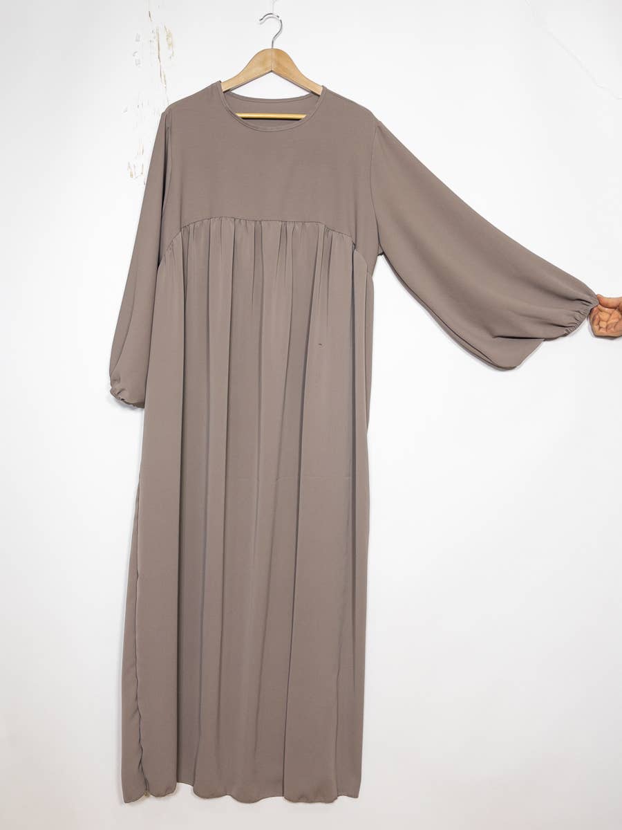 Abaya med ballonærme