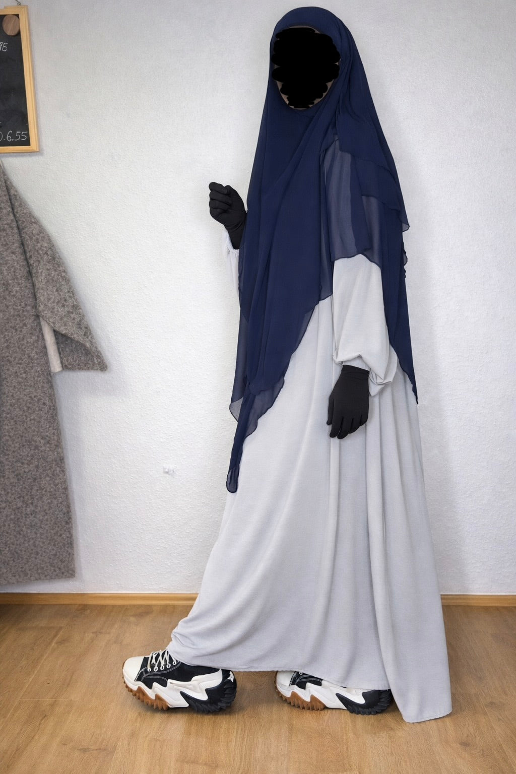 Premium Jazz Abaya – locker fallend & blickdicht