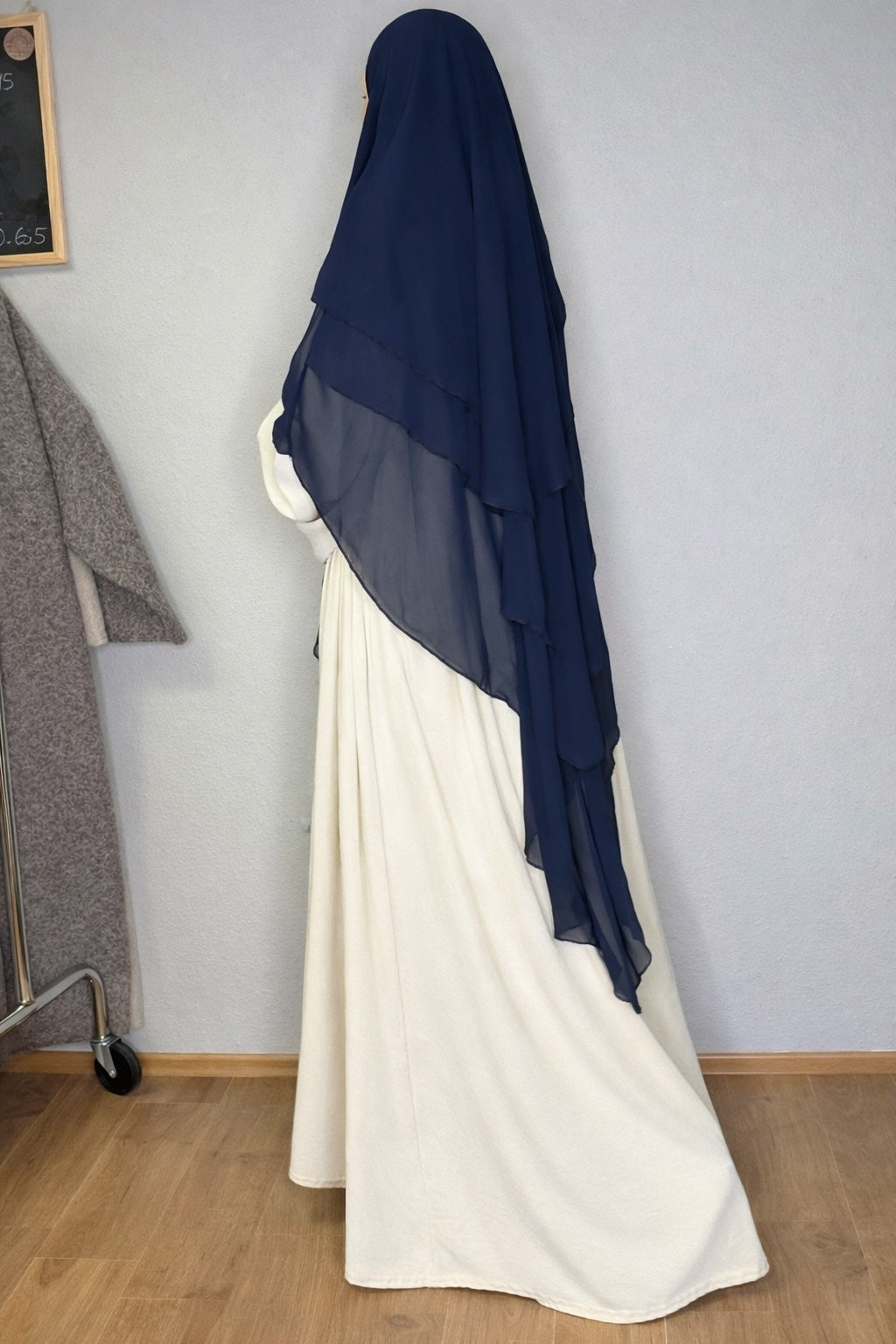 Premium Jazz Abaya – locker fallend & blickdicht